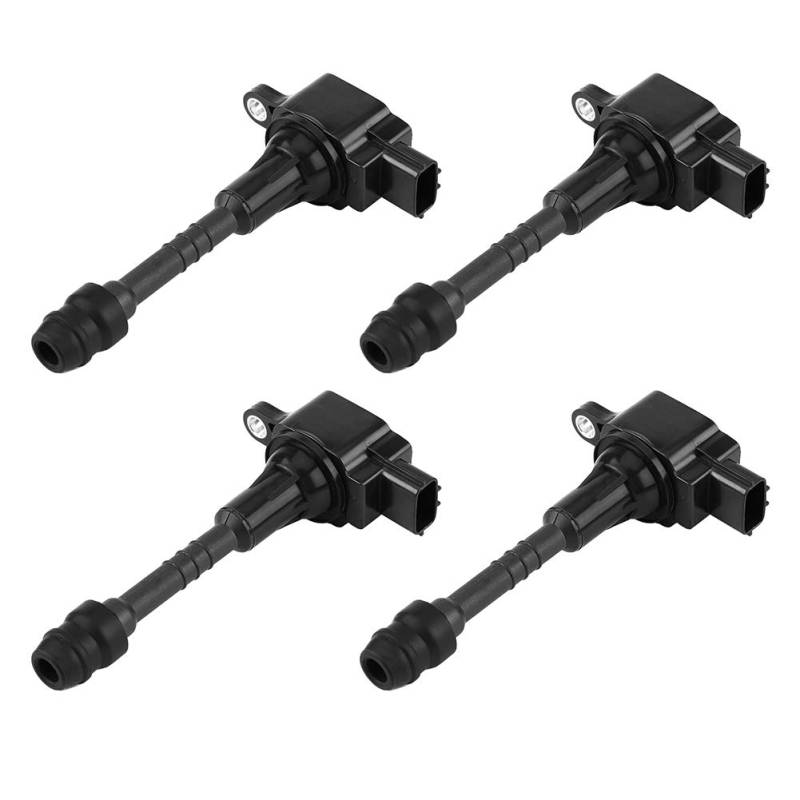 Xtevu Zündspulenpack 4PCs, kompatibel mit Sentra L4 1.8L 2002-2006, Auto-Teile UF351 UF548 von XTevu