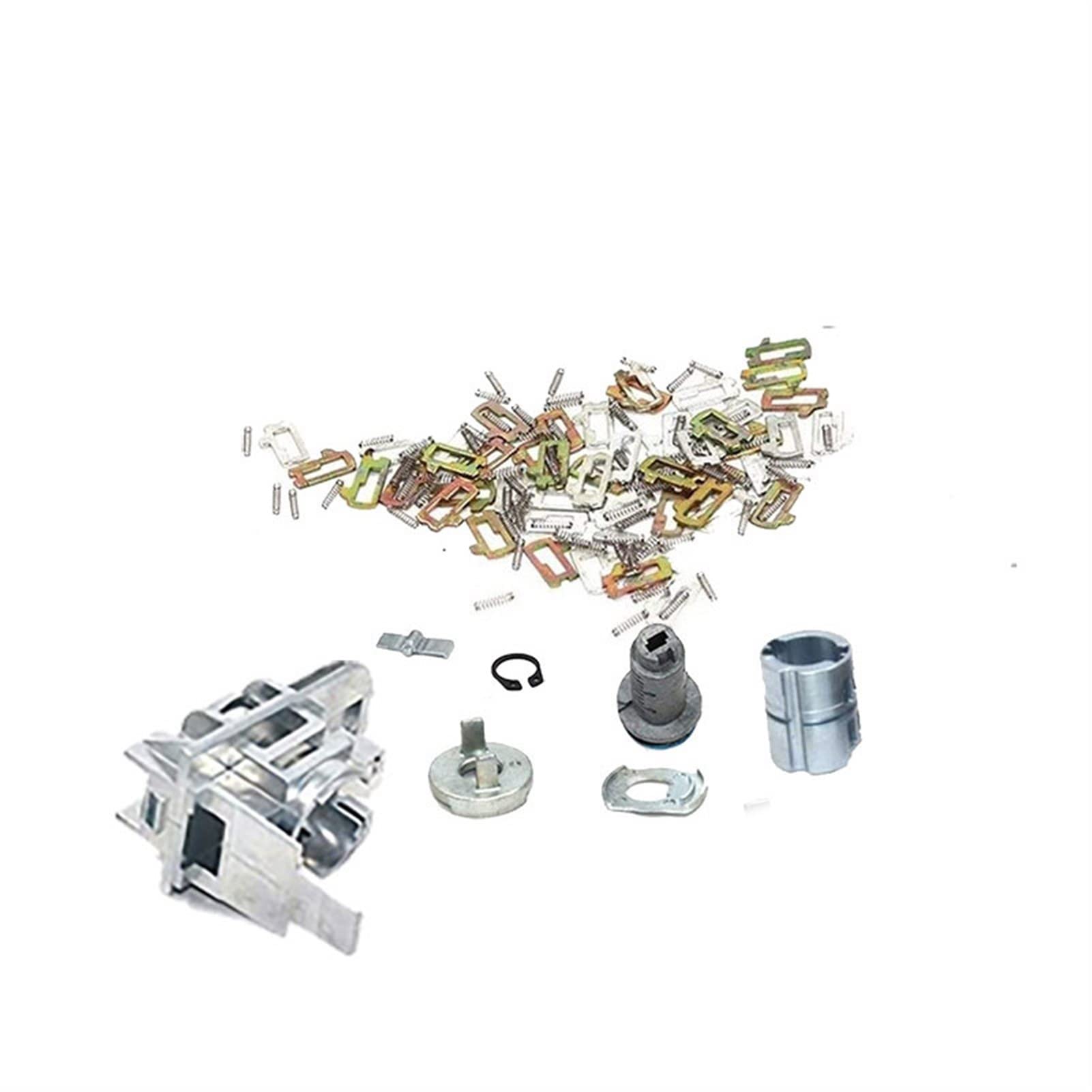 XUBOR 1set Auto Vordertür Schließzylinder Reparatur Kit, für, for Ford, für, for Focus, C-Max S-Max 1552849 Türschließzylinder von XUBOR