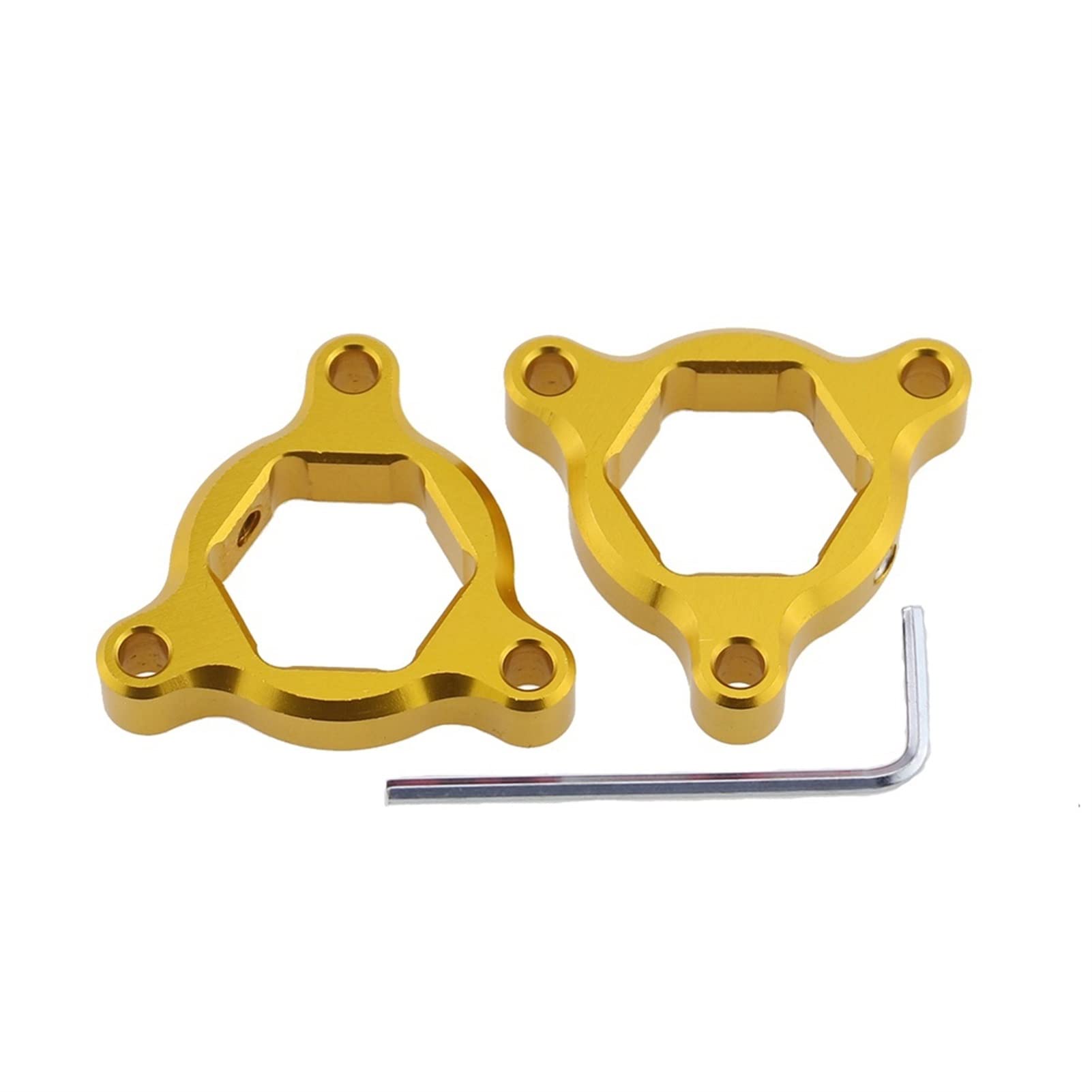 XUBOR 22-mm-Vorspannungseinsteller for Federgabeln, 748 916 996 749 999, Hypermotard EVO 848 1098 1198 Vorderradgabel-Vorspannungseinsteller(Gold) von XUBOR