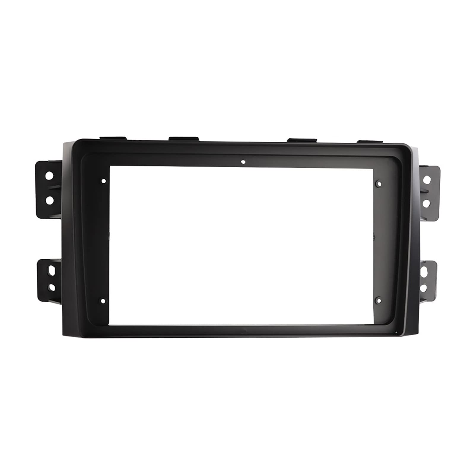 XUBOR 9 Zoll Stereo Panel Dash Refit Installieren Surround Trim Kit Audio Rahmen Blende 2 Din Autoradio Blenden, for Kia, Borrego Mohave Autoradiorahmen von XUBOR