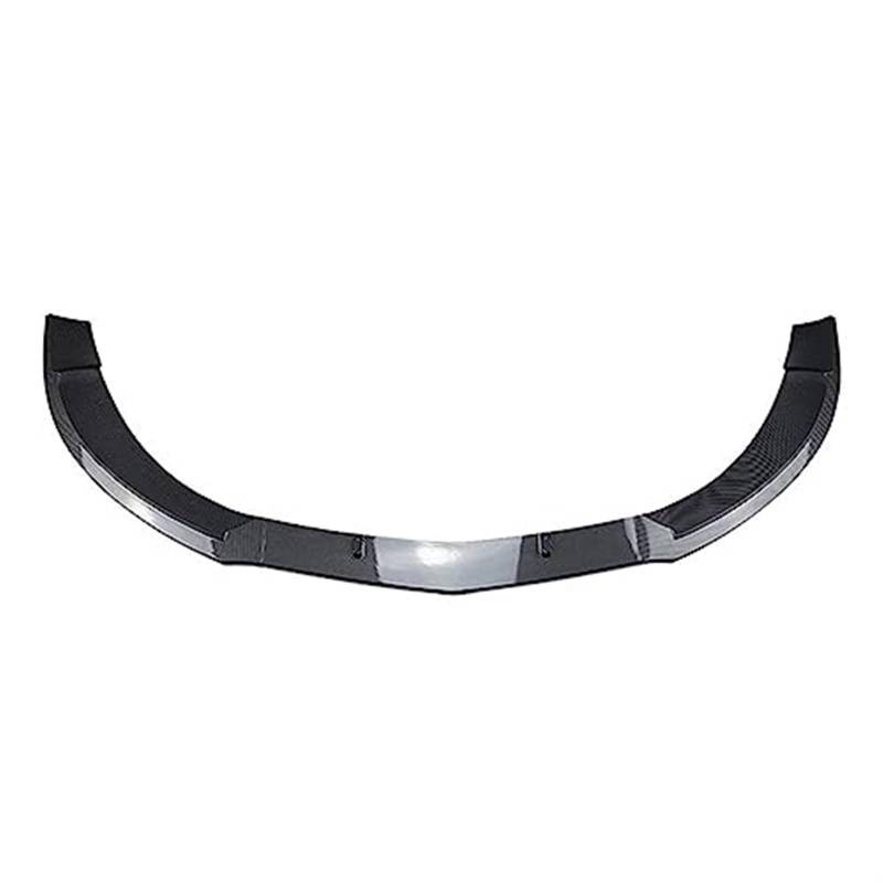 XUBOR Auto-Frontstoßstangen-Lippenkörper-Set, Spoiler-Splitter, Diffusor-Abdeckung, for Mercedes-Benz, CLA-Klasse C117 CLA200 260 CLA45 AMG 2013–2015, Frontspoiler Vordere Stoßstangenlippe(BLACK Carbo von XUBOR