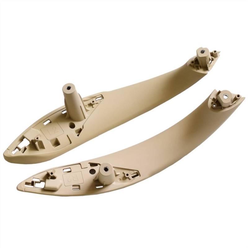 XUBOR Auto-Innentürgriffe, Innenverkleidung, Türzuggriff vorne Links/rechts, for, for F30 F80 F31 F32 F33 F35 2012–2017 Fahrzeug-Innengriffabdeckung(Beige-2pcs-Rear) von XUBOR