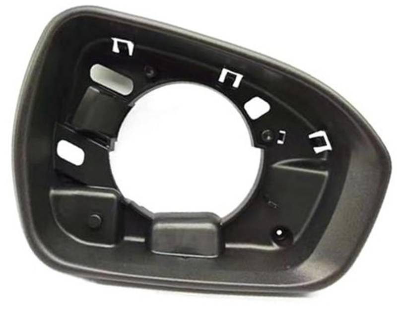 XUBOR Auto-Rückspiegelgehäuse, Auto-Schwarz-Weiß-Seitenspiegel-Rahmenhalter, for Mondeo, 4 MK4 2013 2014 2016 2018 2019, Rückfahrgehäuse-Rahmen-Teile-Zubehör Rückspiegelhalterung von XUBOR