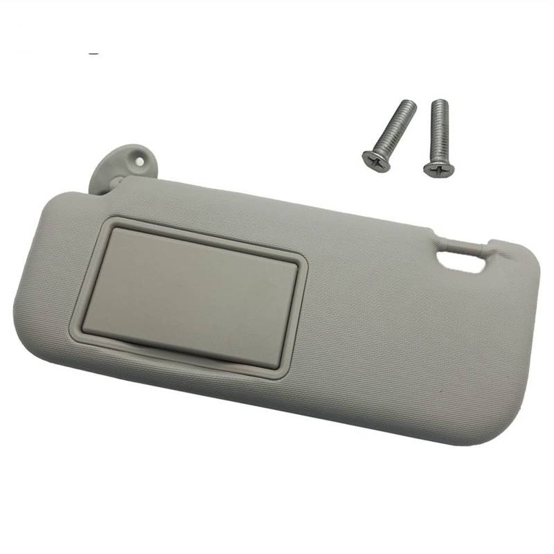 XUBOR Auto-Sonnenblende mit Make-up-Spiegel, for Toyota, for Corolla 2014–2018, grau OEM-Nr. 74320-02B21 74310-02K91 Auto-Sonnenblende(Gray Passenger Side) von XUBOR