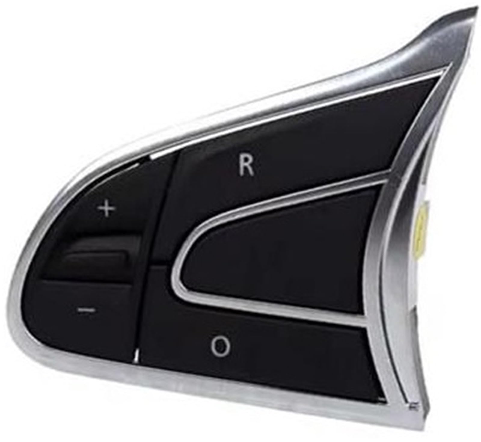 XUBOR Auto-Tempomat-Taste, for Koleos, for Kadjar 2016–2023, Auto-Multifunktions-Lenkrad vorne, Audio-Lautstärkeregler, Tastenschalter, Tempomat-Schalter Auto-Lenkradschalter(Black Left) von XUBOR