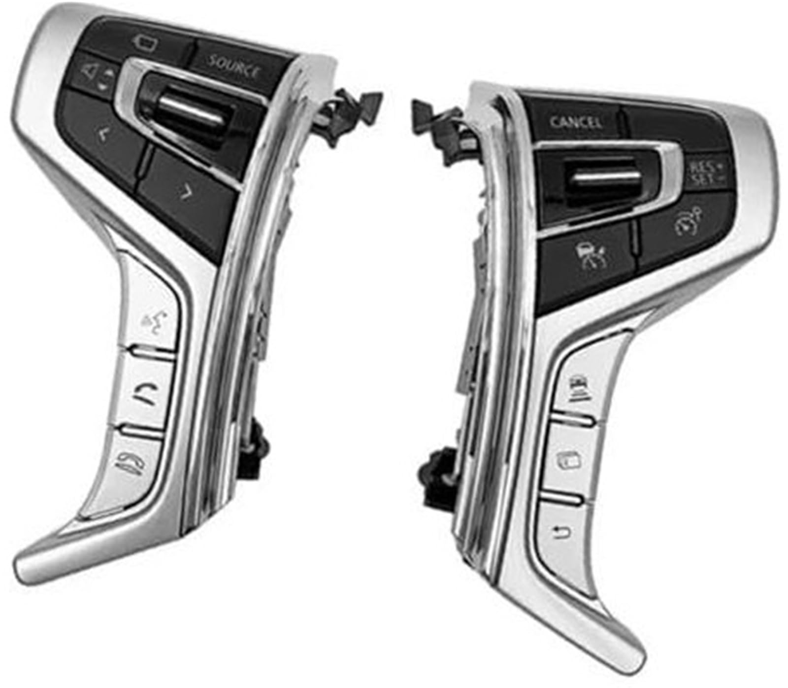 XUBOR Auto-Tempomat-Taste, for Mitsubishi, for Outlander, for Delica, for L200, Auto-Lenkrad-Tempomat-Schalter-Taste, Multimedia-Audio-Schalter-Taste Auto-Lenkradschalter von XUBOR