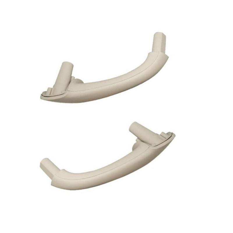 XUBOR Auto Vorne Links/Rechts Innen Tür Pull Träger Abdeckungen Griffe Trim, for Mercedes-Benz, for W203 C-Klasse 2038101551 Fahrzeug-Innengriffabdeckung(Beige Set) von XUBOR