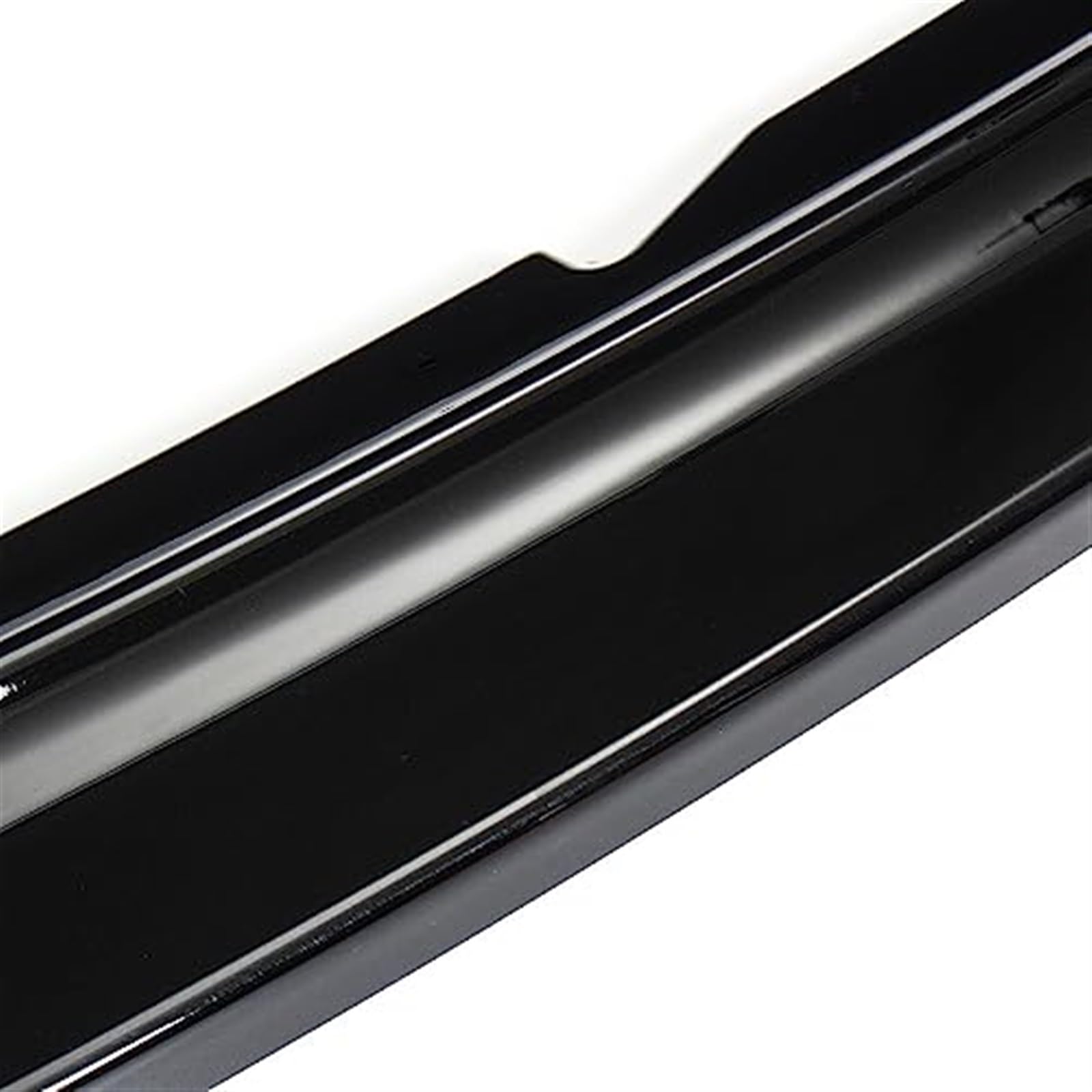 XUBOR Frontstoßstange Lip Spoiler Side Splitter Guards Cover, for, A4 B9 2017 2018 Deflector Body Kit Guards Dekor Autozubehör Frontspoiler Vordere Stoßstangenlippe(Black Glossy Black) von XUBOR