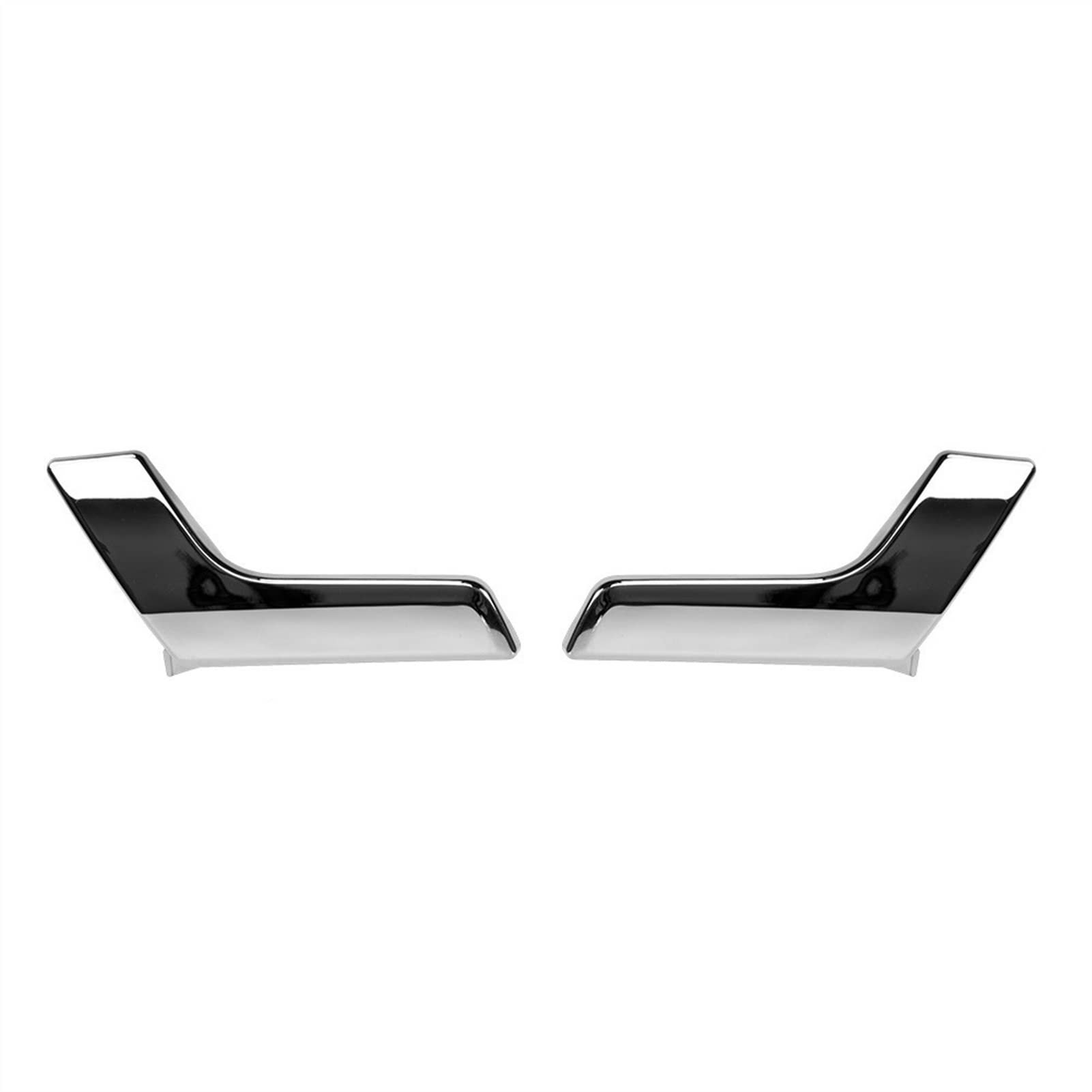 XUBOR Innentür Links rechts Chrom-Zuggriff, for Mercedes-Benz, for W204 C-Klasse GLK300 C180 C200 C300 Fahrzeug-Innengriffabdeckung(A Pair Polish) von XUBOR