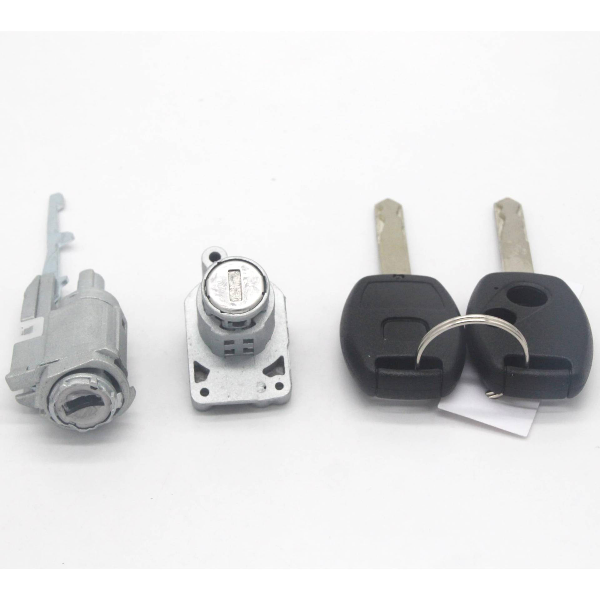 XUBOR KOMPLETTES Schloss-Set ZÜNDSCHALTER TÜRSCHLOSS Barrel Trans 2 SCHLÜSSEL MIT 46 CHIP, for Civic, 2006-2008 Türschließzylinder(IG.S-Left Lock 2pcs) von XUBOR