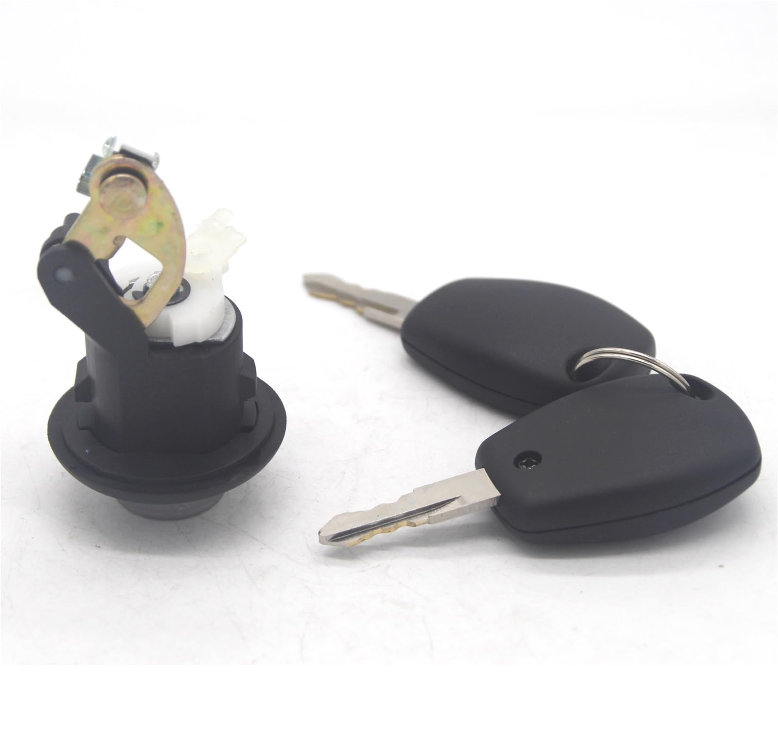 XUBOR Kofferraum HECKKLAPPE RÜCKSEITE Schloss MIT 2 SCHLÜSSEL, for Renault, for Dacia, Logan 2008-2012 905020198R 905025129R Türschließzylinder von XUBOR