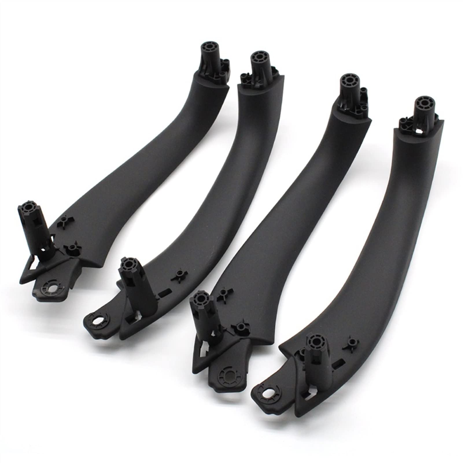 XUBOR LHD RHD Innentür-Zuggriff innen Verkleidungsverkleidung ersetzen, for, for X3 X4 G01 G02 F97 F98 2018–2021 Fahrzeug-Innengriffabdeckung(Black 4PCS Set) von XUBOR