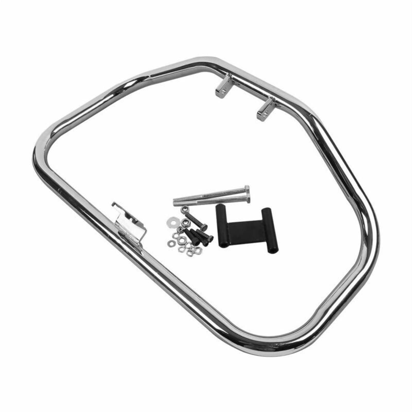 XUBOR Motorrad Motor Highway Guard Crash Bar, for Harley, Sportster XL 883 1200 1984-2003 Sturzbügel-Rahmenschutz(Chrome) von XUBOR