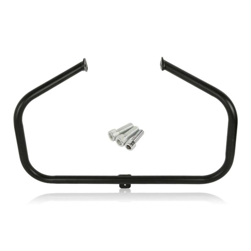 XUBOR Motorrad-Motorschutzbügel, Highway Crash Bar, for Harley, Touring-Modelle Street Electra Glide Road King FLHT FLTR 1997-2008 Sturzbügel-Rahmenschutz(Black) von XUBOR