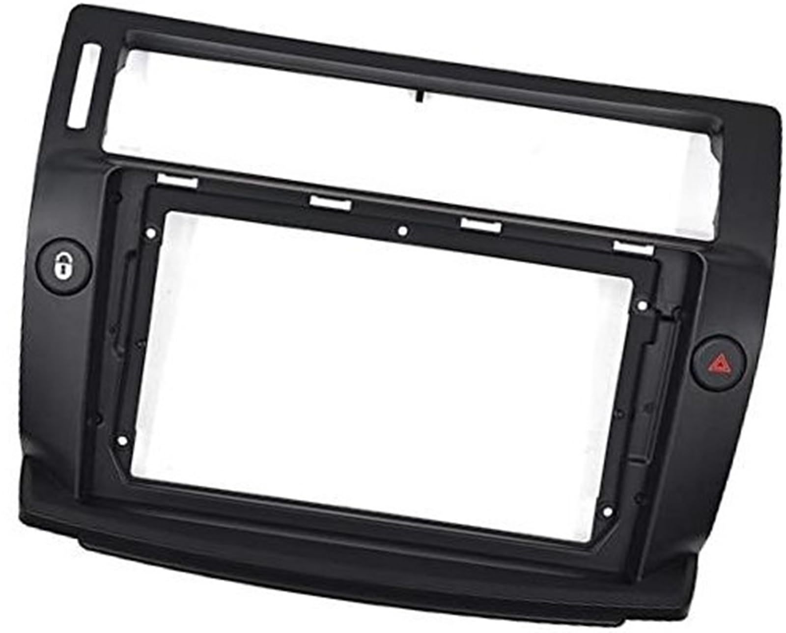 XUBOR Radio-Stereo-Panel, 2-Din-Autoradio-Stereo-Audioplatte, Blendenrahmen, for C4 Quatre 9-Zoll-Großbild-Auto-Android-Player-Panel-Armaturenbrett-Montagesatz Radio-Dashboard von XUBOR