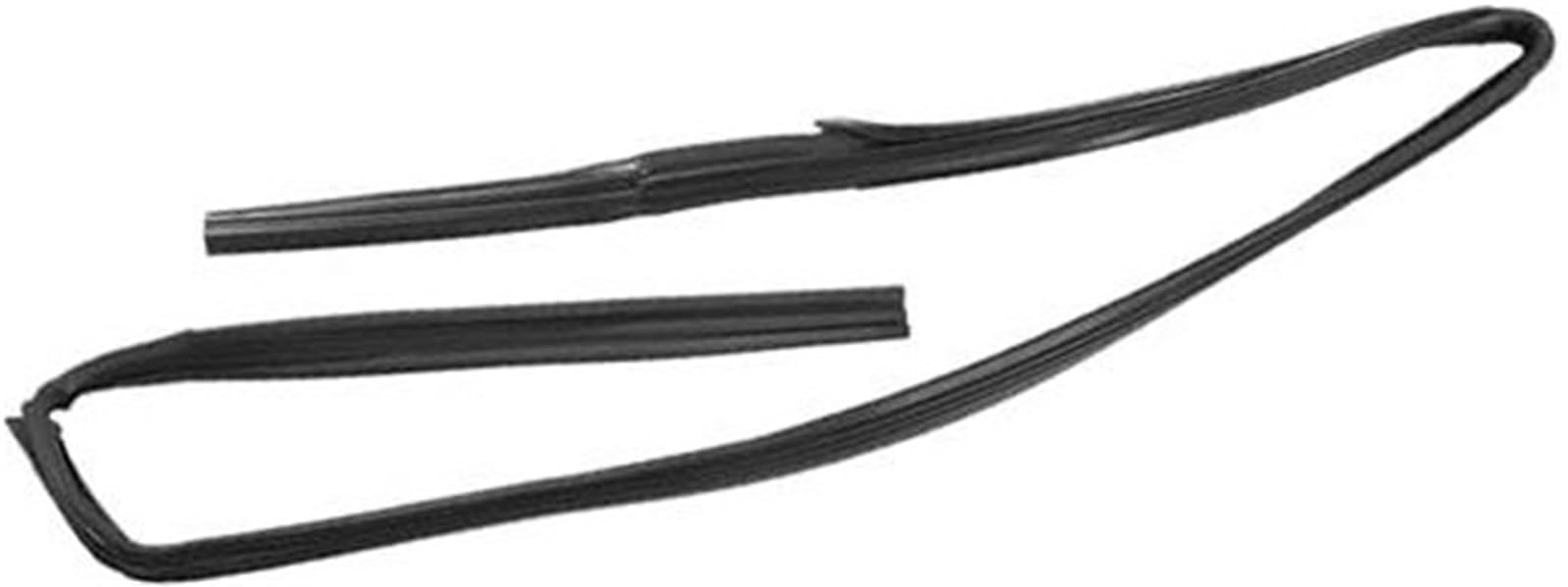 XUBOR Türfenster-Laufkanaldichtung, Dichtungsstreifen for Glaslaufkanal, for Toyota, Hilux 1988-1997, Gummi, vorne Links, Nr. 6815189110, schwarz, 1 Stück von XUBOR