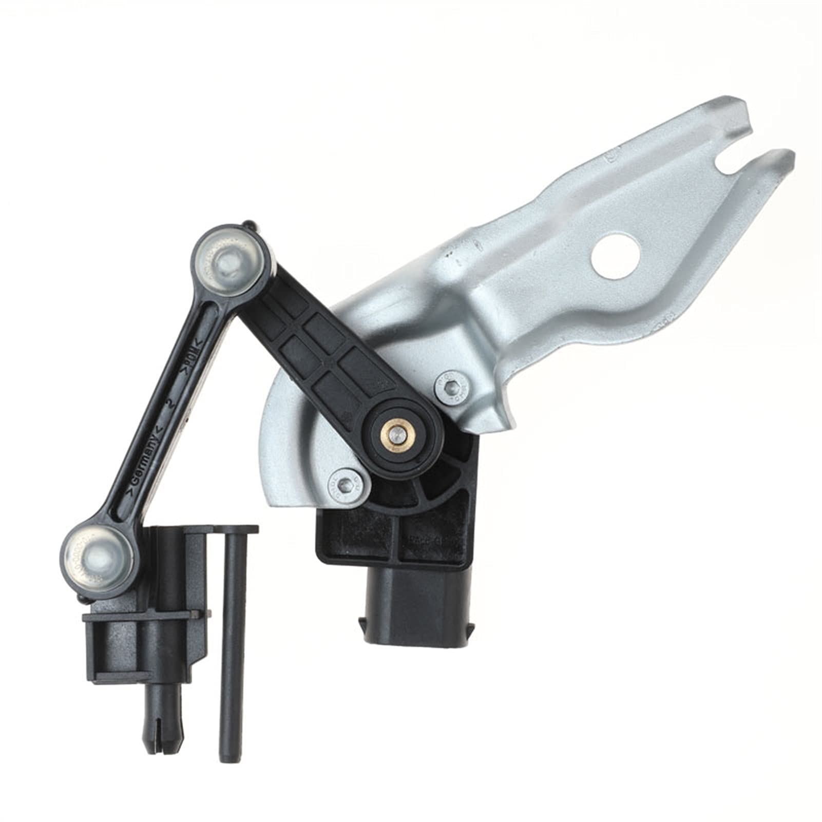 XUBOR Vorne Links Rechts Automobil Scheinwerfer Abstand Einstellung Level Sensor, for VW, for Touareg, 7L0616213 7L0616214 Höhensensor für Luftfederung(Front Right) von XUBOR