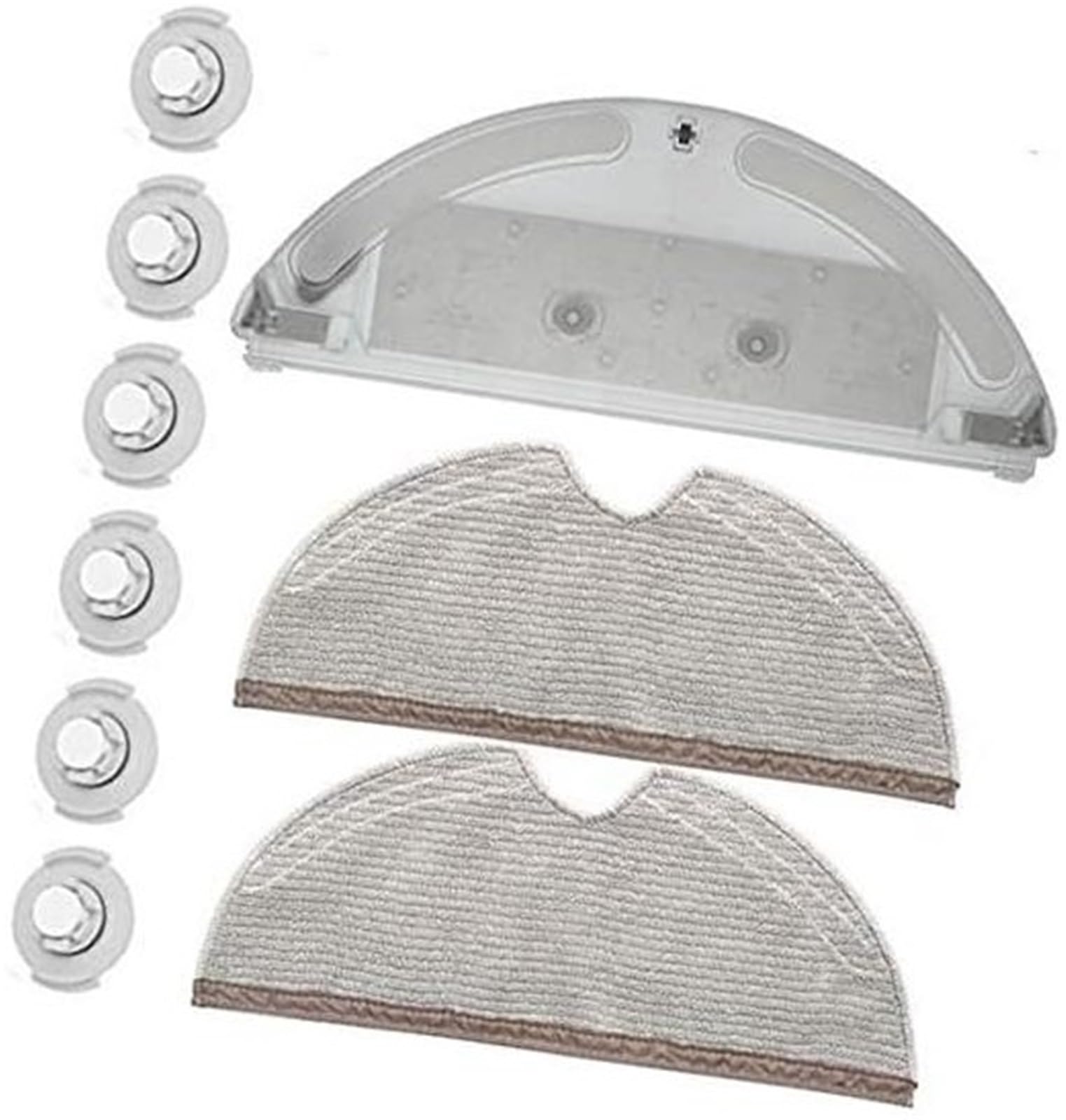 XUBOR Wassertankkerne Vollflächiges Wischtuch, for Xiaomi, for Roborock, S5 S50 S51 S55 S6 Staubsauger Staubsauger-Ersatzset von XUBOR
