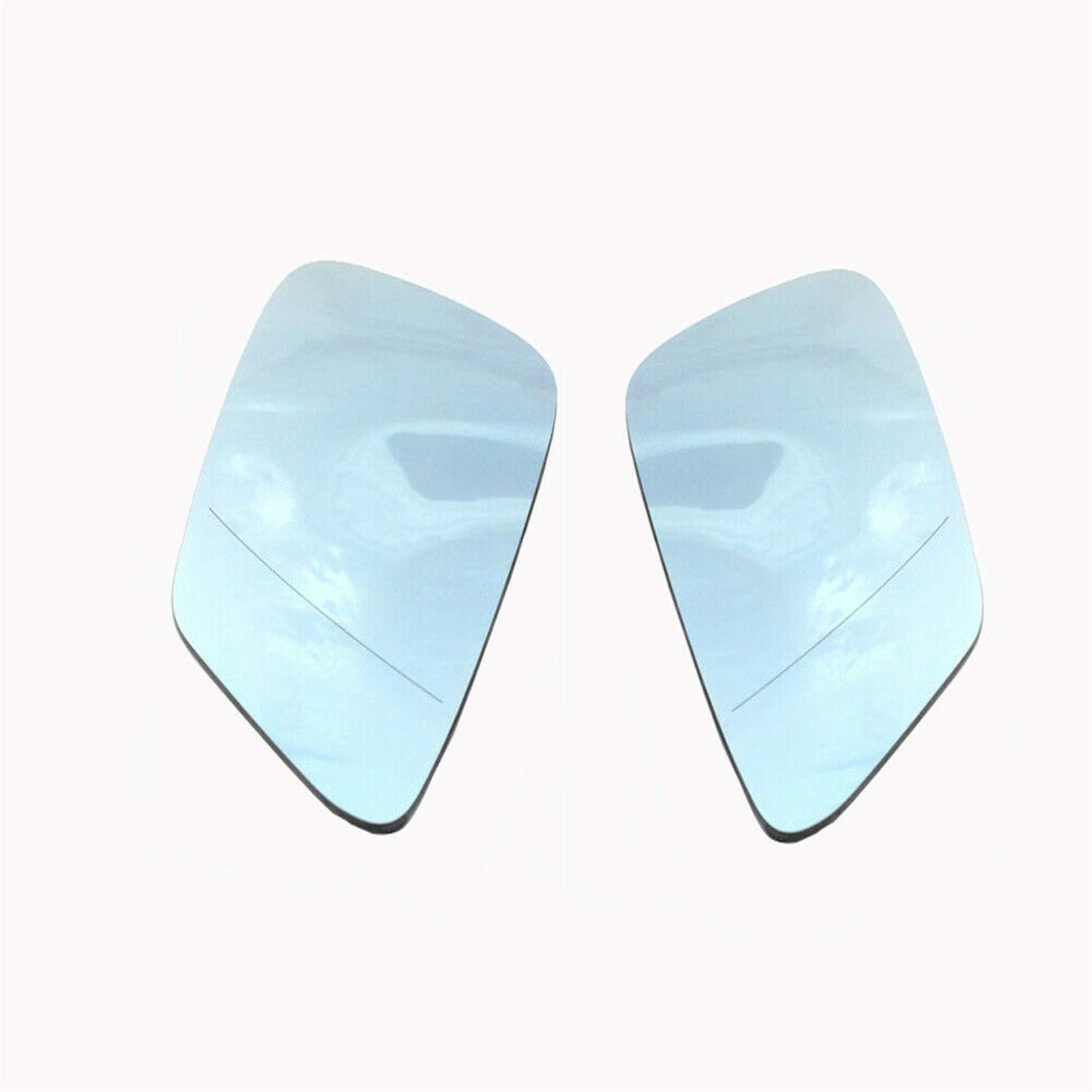 XUBOR for, 5er F10 F11 2010–2016, blaues Spiegelglas for die rechte und Linke Seite der Rückansicht Rückspiegelglas(One Pair) von XUBOR