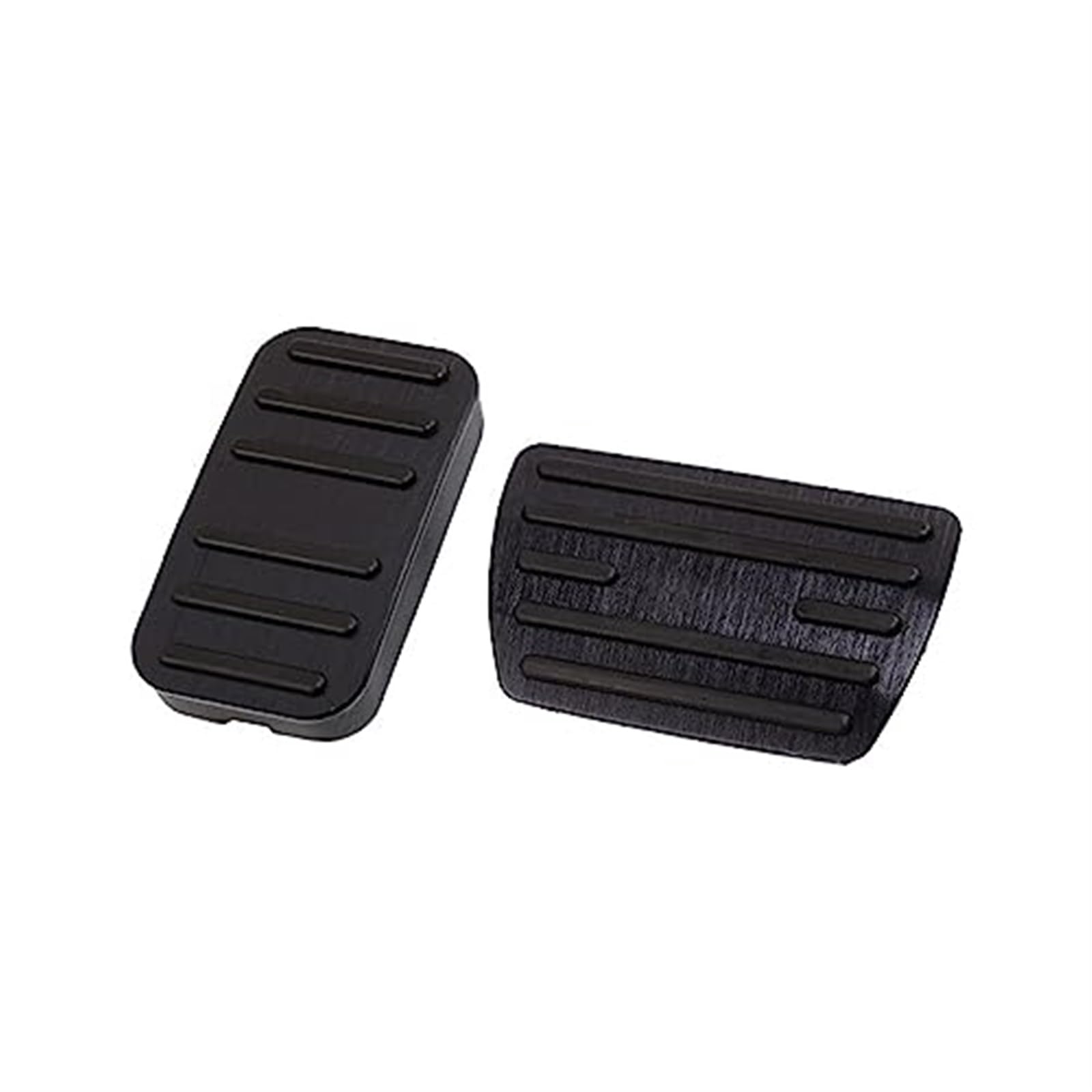 XUBOR for Civic, 10. 11. 2016-2019 2021 2022 Auto Gaspedal Bremspedal Pad rutschfeste Abdeckung Gehäuseschutz Zubehör Fußpedalabdeckung Kupplungspedalabdeckung(FOOTREST Black) von XUBOR