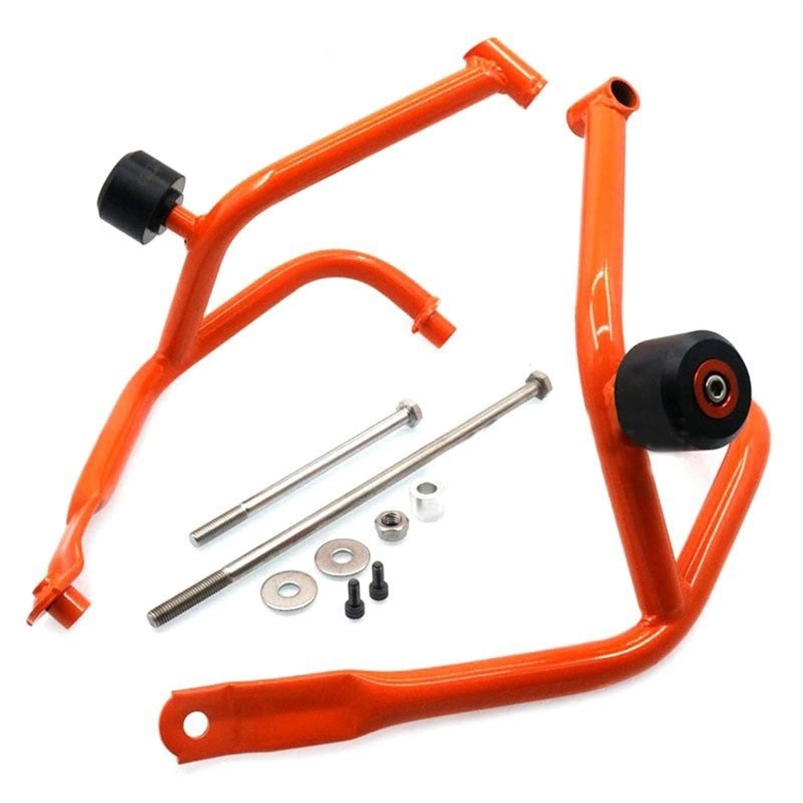 XUBOR for Duke,390 250 DUKE390 DUKE250 2017 2018 2019 Motorrad Crash Bar Rahmen Motor Schutz Schutz Stoßstange Sturzbügel-Rahmenschutz(Orange) von XUBOR