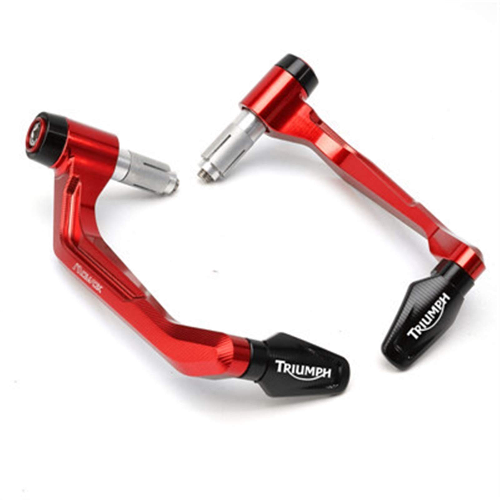 XUBOR for Triumph, for Daytona 600/650 2004 2005, for Daytona 675 2006-2020, Motorrad-Lenker-Bremskupplungshebel-Schutz Aftermarket-Motorrad-Bremskupplungshebel(Red) von XUBOR