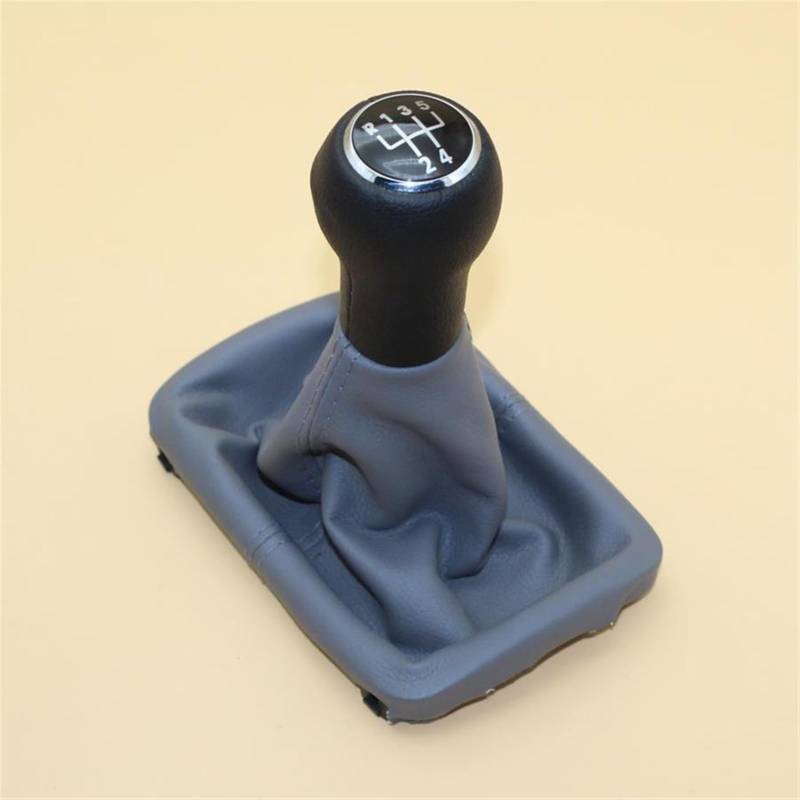 XUBOR for VW, for Käfer, 1998 1999 2000 2001 2002 2003 2004 2005 2006 2007 2008 2009 2010 Auto 5-Gang-Schaltknauf Grau Giator Schaltknauf von XUBOR