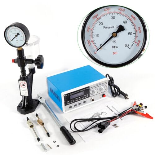 XUEMANSHOP CR-C Multifunktions Diesel Injektor Tester, S60H Injektor Diesel Common Rail Injektor Antrieb Kraftstoffinjektor Reparaturwerkzeug von XUEMANSHOP