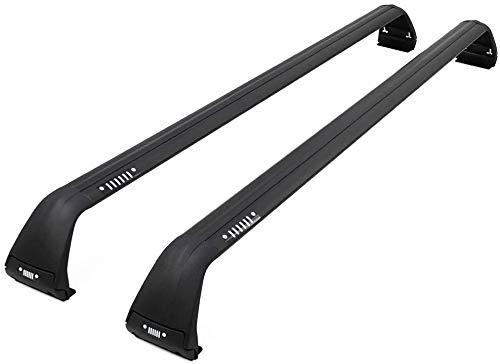 DachträGer，DachgepäCkträGer 2 stücke Dachgestell Abnehmbare Dach Cross Bar Kit fit verwendung for 2007-2020 Jeep-Wrangler JK JL Gepäckgepäck Harte Top Cargo Carries von XUEZHEN