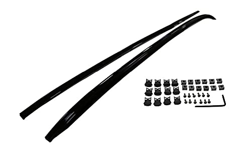 DachträGer，DachgepäCkträGer Auto Dachgestell FIT FIT for Mazda CX9 CX-9 2018-2021 Schienen Bar Gepäckträger Bars Top Cross Bar Rack Schienenkästen Aluminiumlegierung(Black) von XUEZHEN