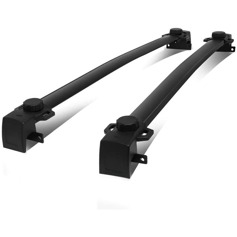 DachträGer，DachgepäCkträGer Dachregal-Kreuzstangen Ersatzdach-Rail Crossbars-System-Fit for 2017-2019 Jeep Kompass MP (Body-Stil) von XUEZHEN