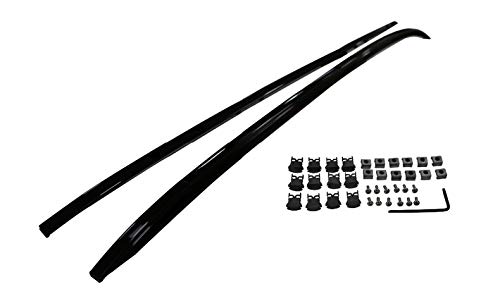 DachträGer，DachgepäCkträGer Dachträger fit verwendung for Mazda CX9 CX-9 2018 2019 2020 2021 Racks Schienen Bar Gepäckträger Bars Top Racks Schienenkästen Aluminiumlegierung(Black) von XUEZHEN