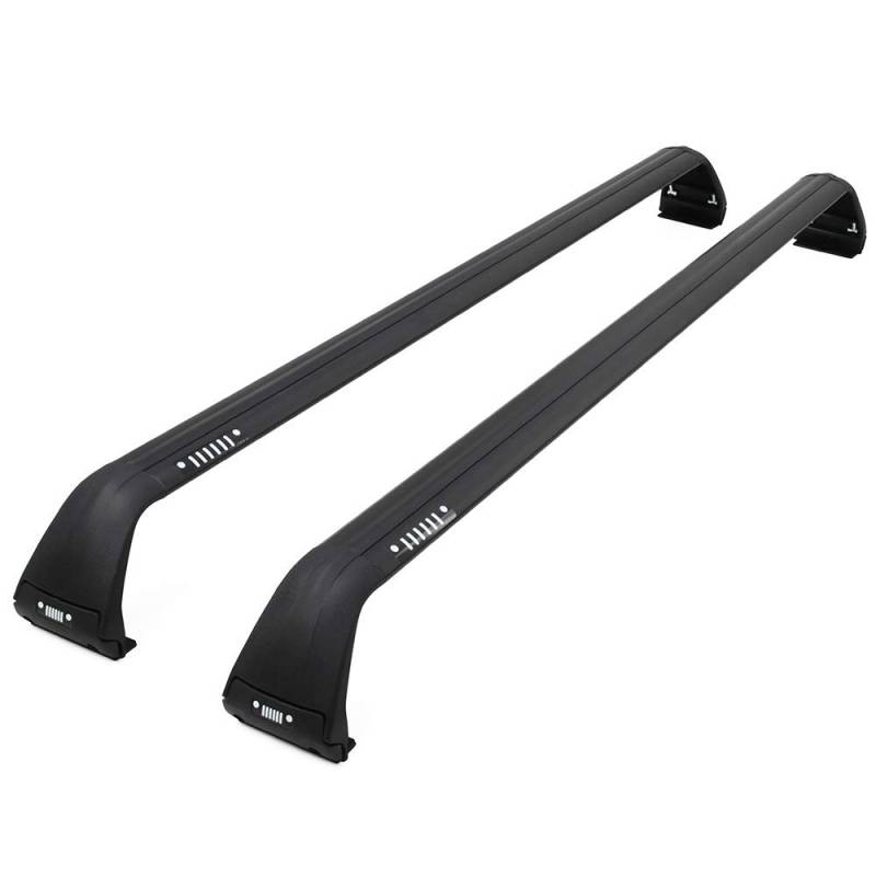 DachträGer，DachgepäCkträGer Fit verwendung for Jeep Wrangler JL JK 2007-2017 2018 2019 2020 Gepäck Gepäckdach Rack Kreuzbar Crossbar Dachschiene von XUEZHEN