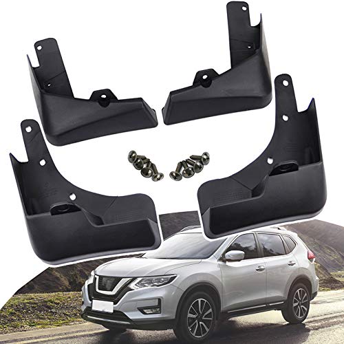 XUKEY Spritzschutz für Nissan Rogue XTrail T32 Schmutzfänger für 2014 2015 2016 2017 2018 2019 - vorne und hinten, 4-teiliges Set von XUKEY