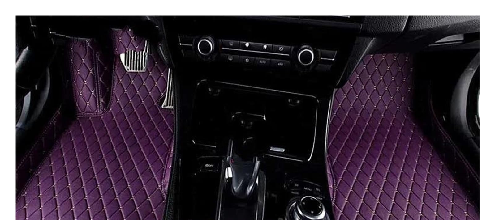 Auto Fußmatten Für I3(I01) Für I4(G26) Für I8(I12) Custom Car Fußmatten Auto Teppiche Fuß Coche Zubehör Automatte Passend(Purple,G14) von XVGUOYAN