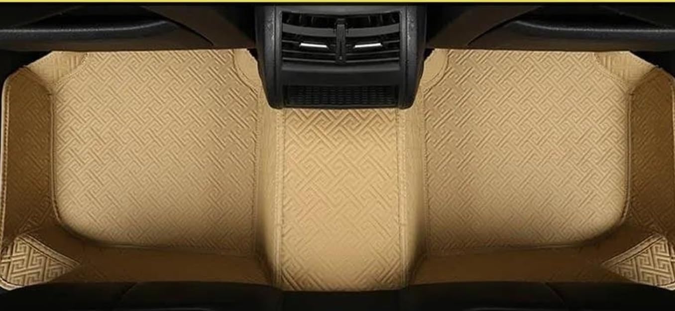 Auto Fußmatten Für Nissan Für Murano 2007 2008 2009 2010 2011 2012 2013-2023 Custom Car Fußmatten Auto Teppiche Fuß Coche Zubehör Automatte Passend(Beige,2007-2014) von XVGUOYAN