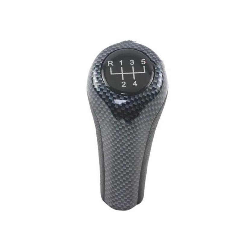 Auto Schalthebel Für E90 E91 E92 E93 E30 E36 E46 F30 E60 E61 E34 Z4 E85 E86 X5 E53 X6 Automatische Übertragung Getriebe Shift-Shifter Schaltknauf Schaltknauf Knauf(Carbon Look 5-Speed) von XVGUOYAN