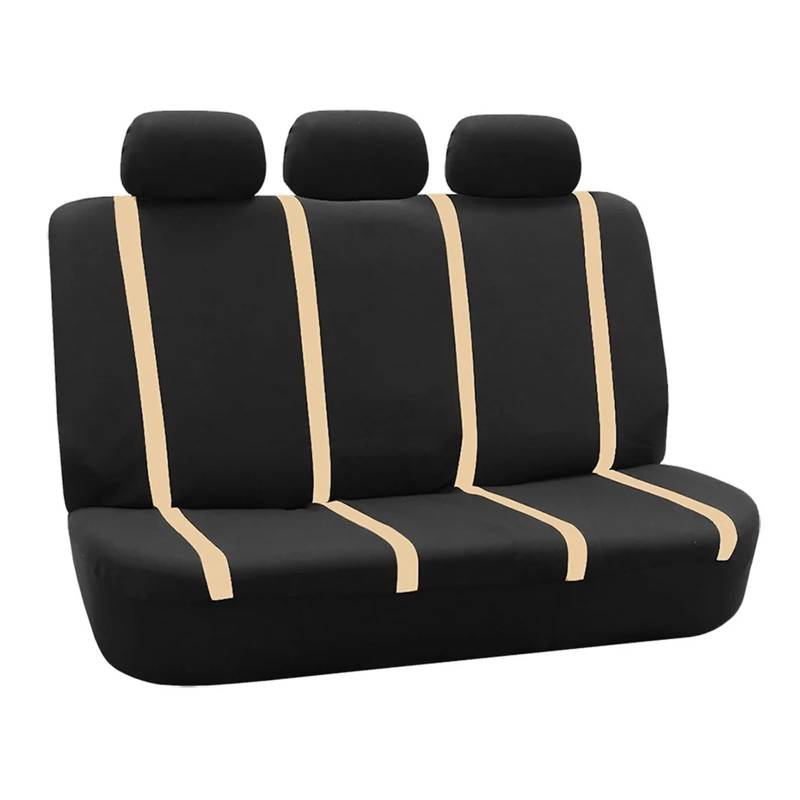 Autositzbezüge Autositzbezüge Auto Rücksitzschutzbezug Universal Polyester Rücksitzbezüge Autozubehör Innenausstattung Auto Sitzbezüge(Beige) von XVGUOYAN