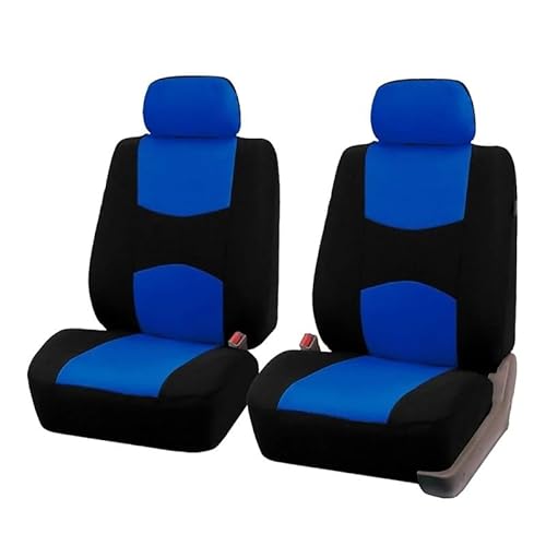 Autositzbezüge Autositzbezüge Vollautositzbezug Universelle Passform Innenausstattung Schutzfarbe Grau Auto-Styling Auto Sitzbezüge(2 Piece Blue Covers) von XVGUOYAN