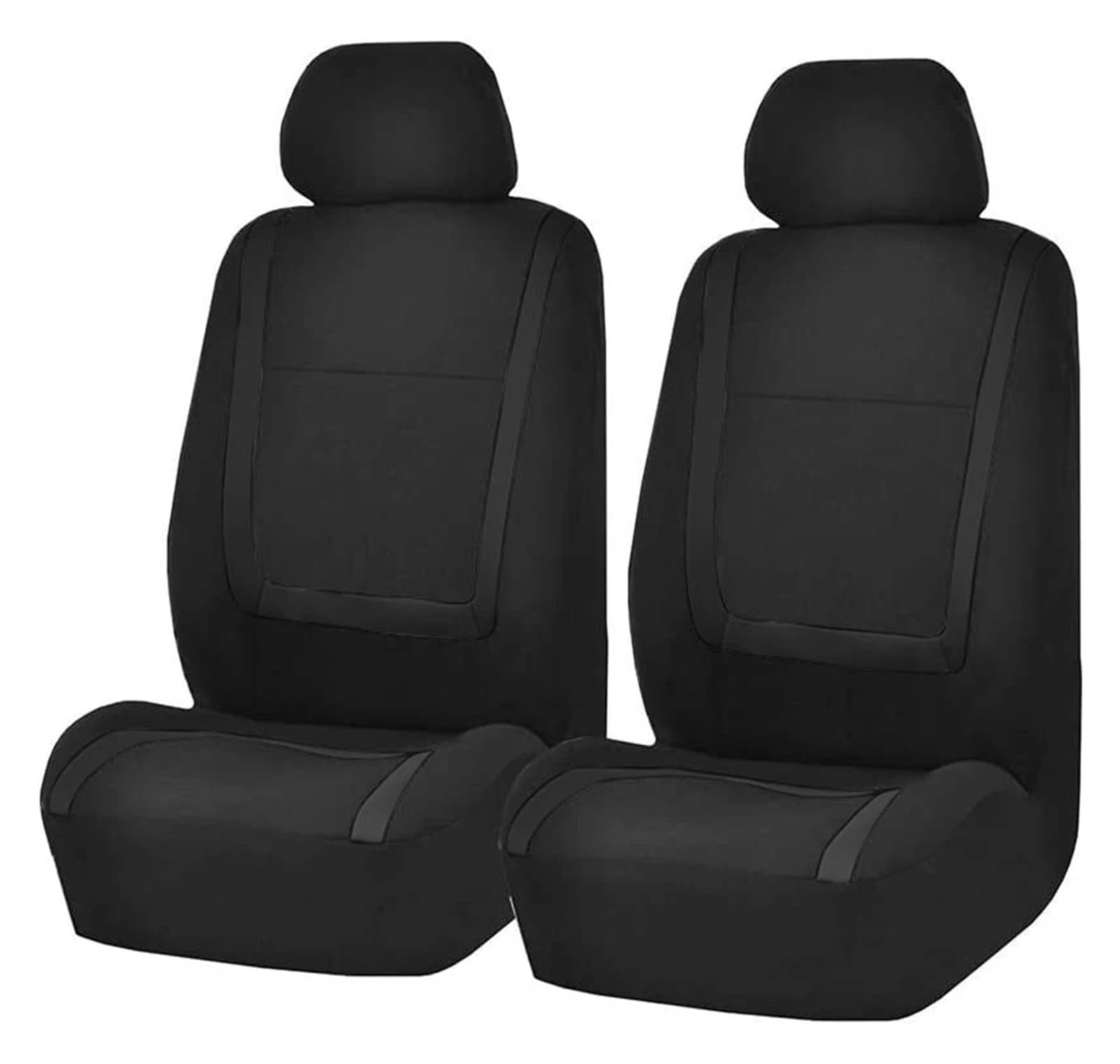 Autositzbezüge Für Wartburg 353 Für Tourist Für Vector M12 Autositzbezug Abnehmbare KopfstützenPolyestor Universalsitzbezüge Fürs Auto Auto Sitzbezüge(Black Front Covers) von XVGUOYAN