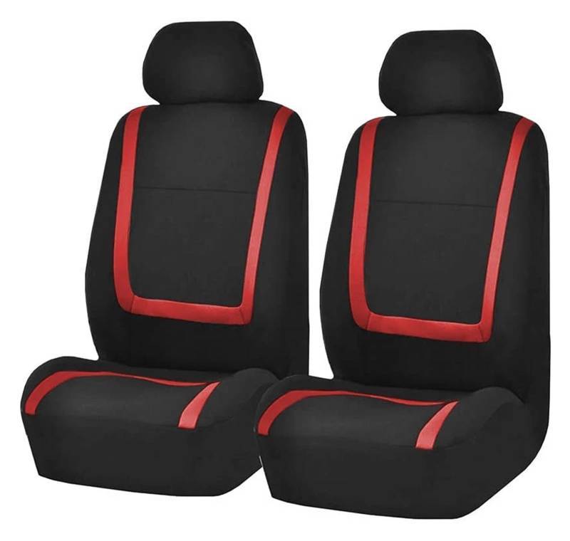 Autositzbezüge Für Wartburg 353 Für Tourist Für Vector M12 Autositzbezug Abnehmbare KopfstützenPolyestor Universalsitzbezüge Fürs Auto Auto Sitzbezüge(Red Front Covers) von XVGUOYAN