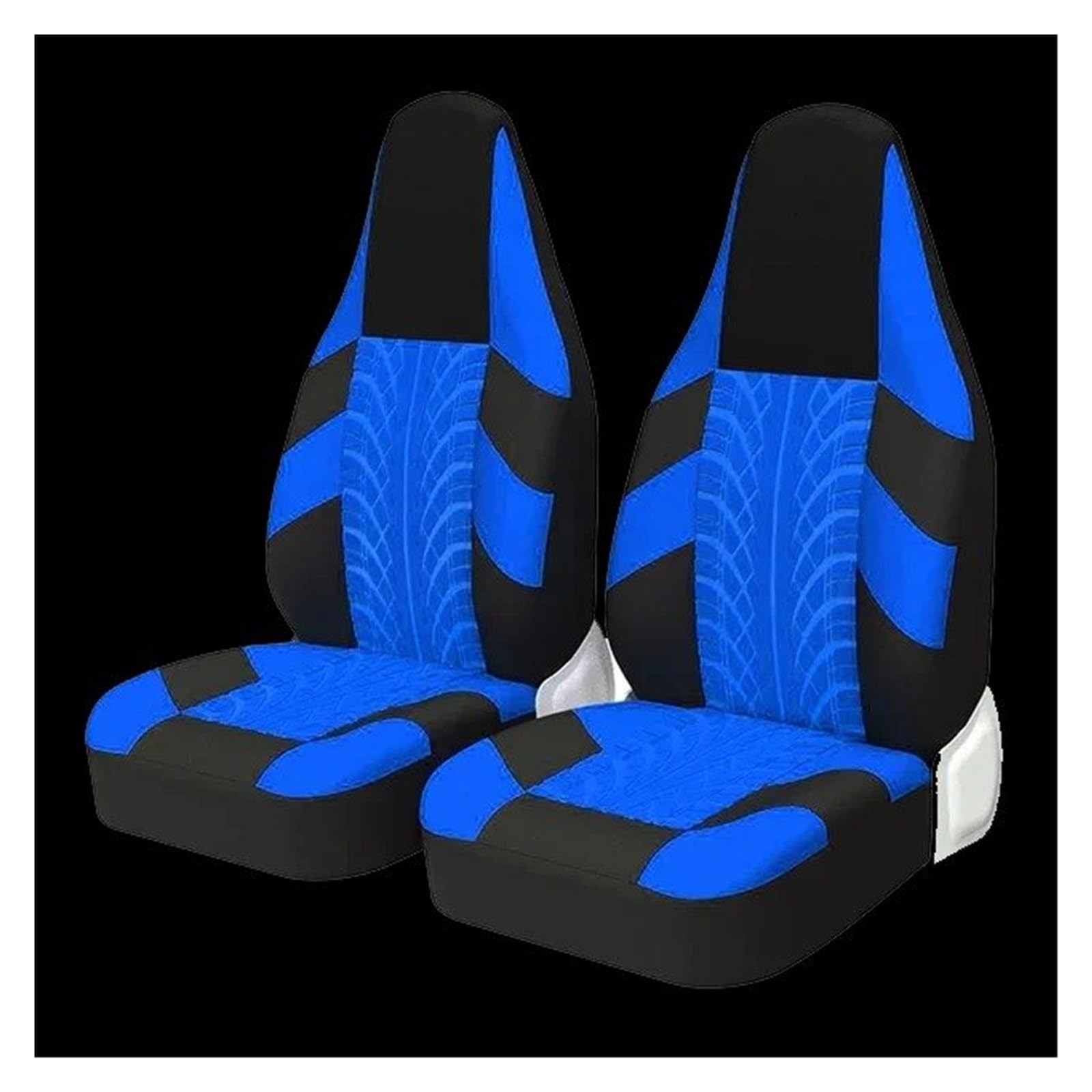 Autositzbezüge Für Zoe Für Aygo Für Citroen C1 EIN Paar Vordere Sportwagensitzbezüge Universell Für Die Meisten Autos Schalensitzschutz Auto Sitzbezüge(2pcs Blue) von XVGUOYAN