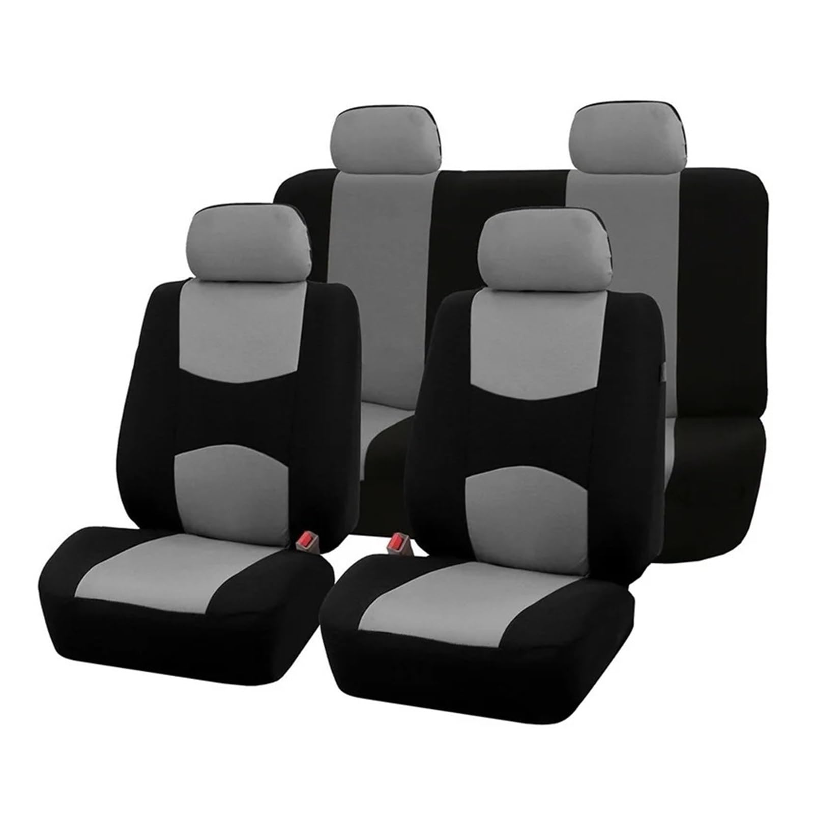 Autositzbezüge Komplettset Autositzbezüge Universal Fit Autositzschutz Auto-Innenausstattung Beige Für Lada Largus Auto Sitzbezüge(Grau) von XVGUOYAN