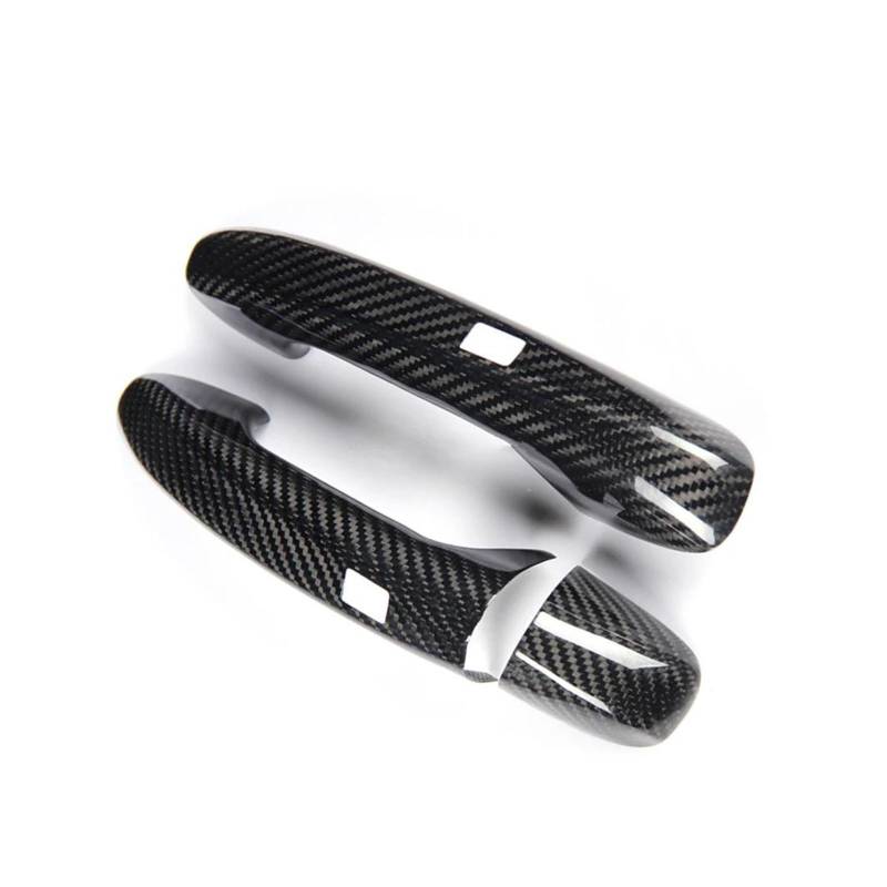 Exterieur Auto Türgriff Für Mercedes-Benz Für S-Klasse W222 2014-2020 Auto Zubehör Real Carbon Fiber Türgriff Abdeckung Rahmen Aufkleber Außen Trim Bodykit Außentürgriff Vorne Links(2 DOORS-2 SENSORS) von XVGUOYAN