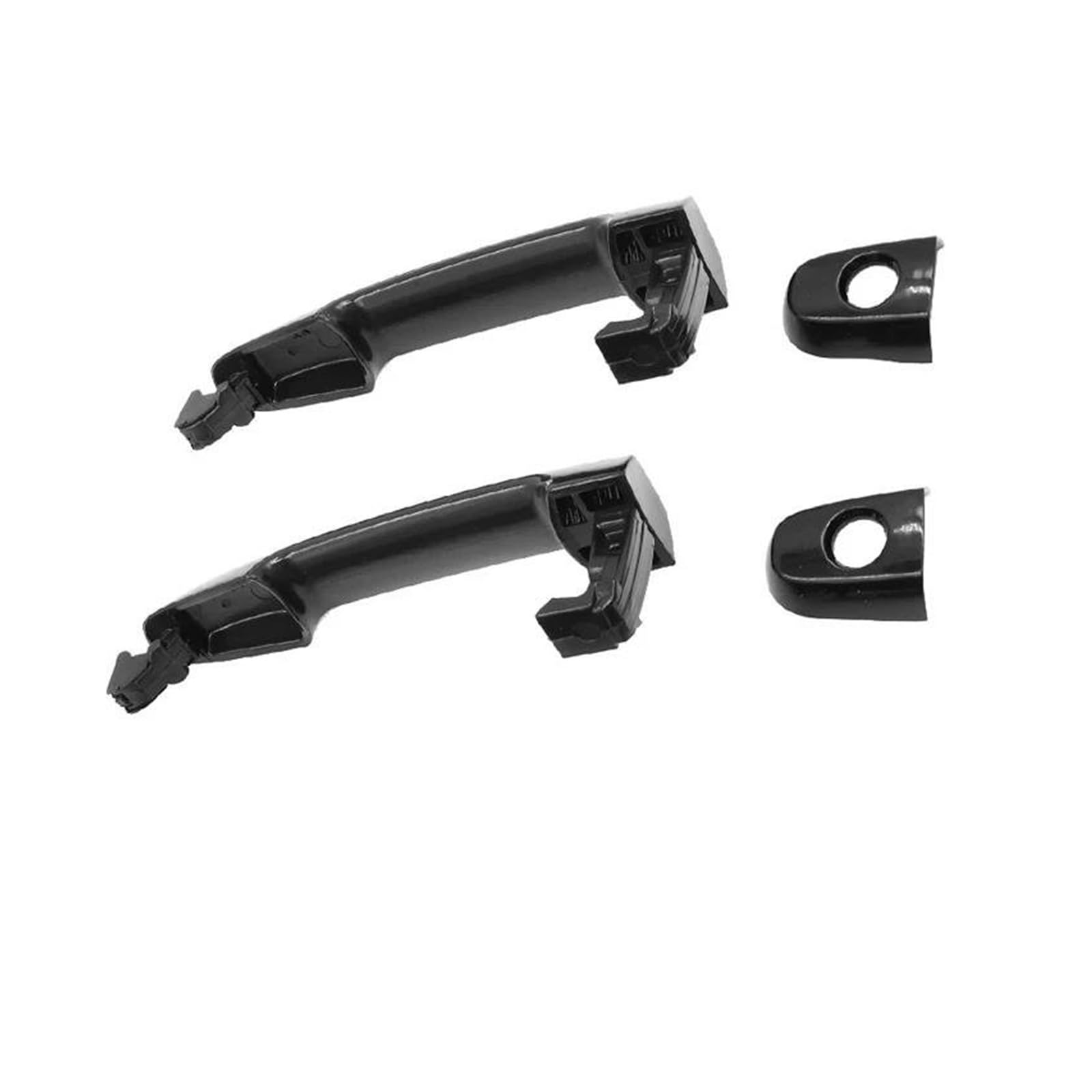 Exterieur Auto Türgriff Für Toyota Für Corolla Matrix Für RAV4 Für Yaris Solara Für Highlander 4PCS 69211-AA010 FL FR 69211-AA020 Für RL RR Außentür Griffe Außentürgriff Vorne Links(4PCS - 1Set) von XVGUOYAN