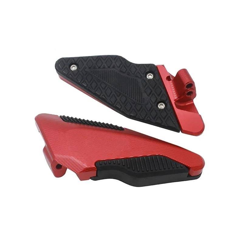 Fußrasten Motorrad Für PCX Für 125 Für 160 Für PCX160 2022-2023 Hinten Motorrad Motorrad Pedale Fußrasten Zubehör Motorrad Fußstützen(Red) von XVGUOYAN