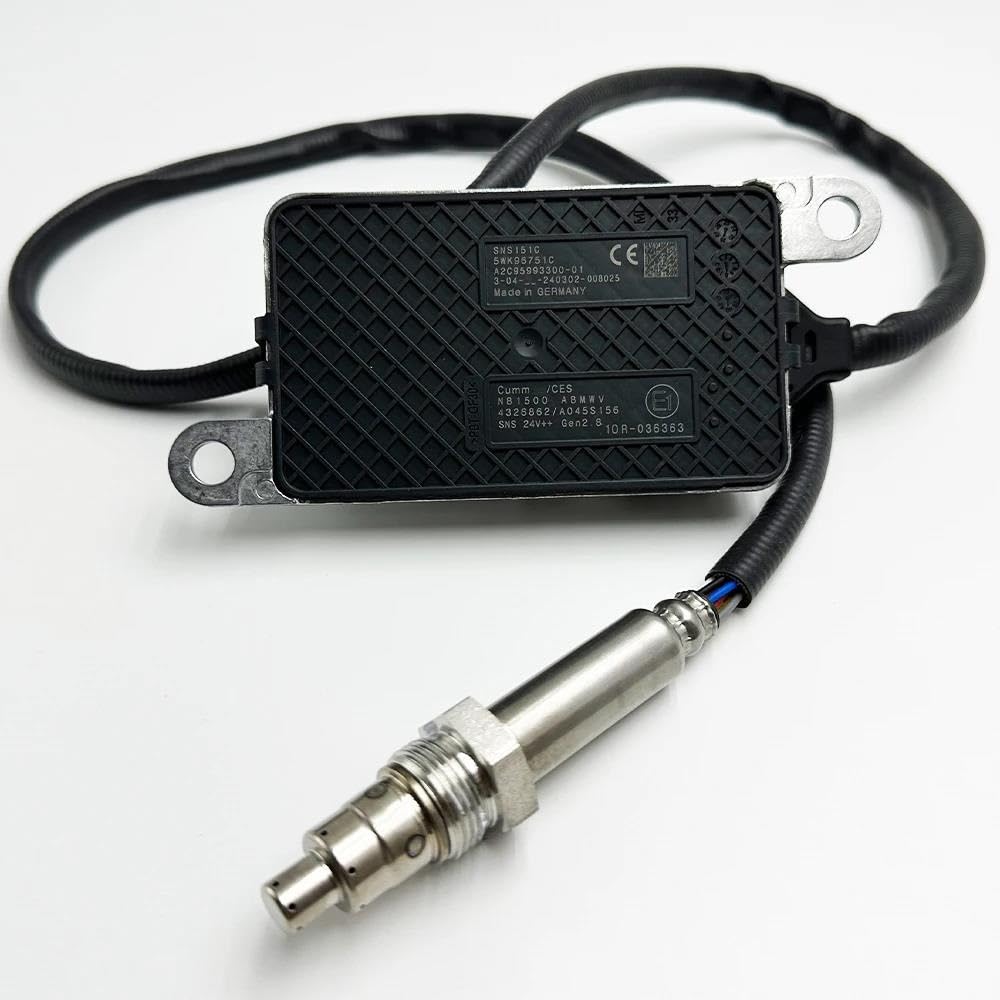 Stickoxide Sensor Für Cummins Motor 24V 4326862 5WK96751C 4326862RX 2872945 Für NGK Sonde NOX Stickstoff Sauerstoff Sensor Made In Deutschland Nox-Sensor von XVGUOYAN