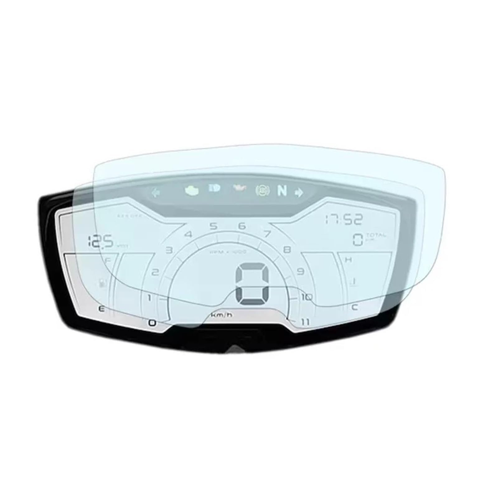 Tachoschutzfolie Für Piaggio Für Medley 125 2020-2022 2023 2024 Motorrad Zubehör Cluster Kratzschutz Film Dashboard Screen Protector Armaturenbrett Displayschutzfolie von XVGUOYAN