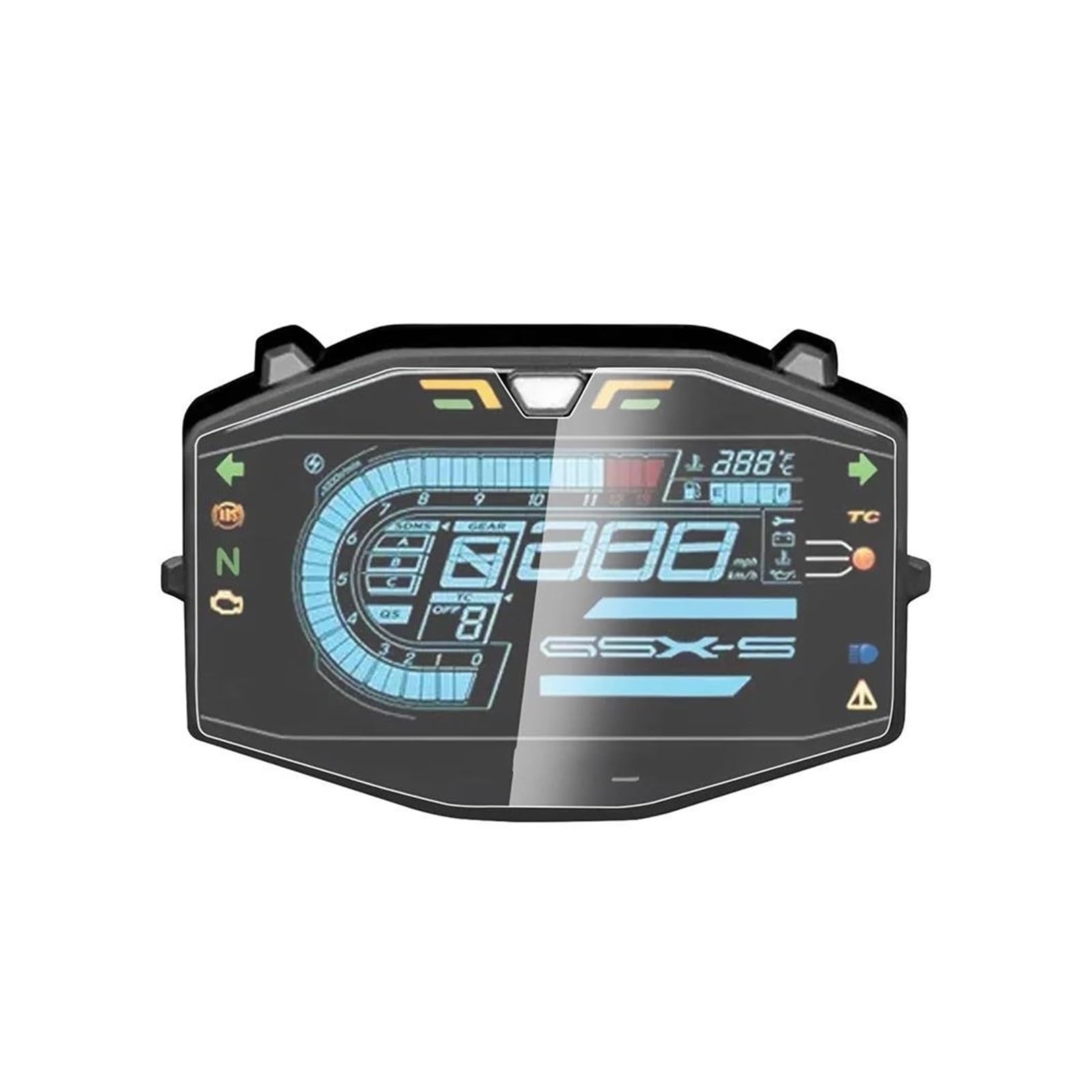 Tachoschutzfolie Für Suzuki Für GSXR1000 2019-2022 Für V-strom1050/XT 2020 GSXS1000/S 2022 Motorrad Instrument Film Dashboard Screen Protector Armaturenbrett Displayschutzfolie(4 pcs) von XVGUOYAN