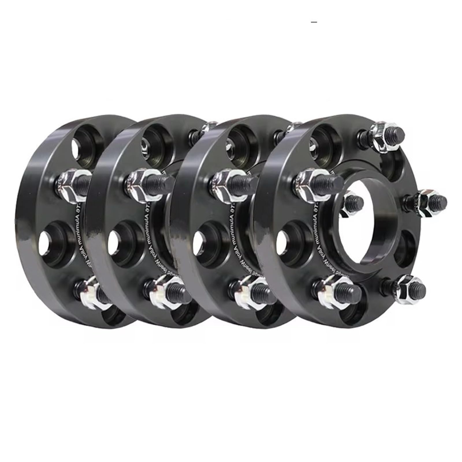 Wheel Spacers Hinten Für Chery Für Jetour Für Traveler T2 Flansch Platte T6-7075 4PCS 5x10 8 60,1 Spurverbreiterungen Aluminium Hub Verbreiterten Adapter Spurverbreiterung(4pcs 30mm-BK) von XVGUOYAN